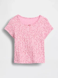 Baby & Toddler Pointelle Rib T-Shirt
