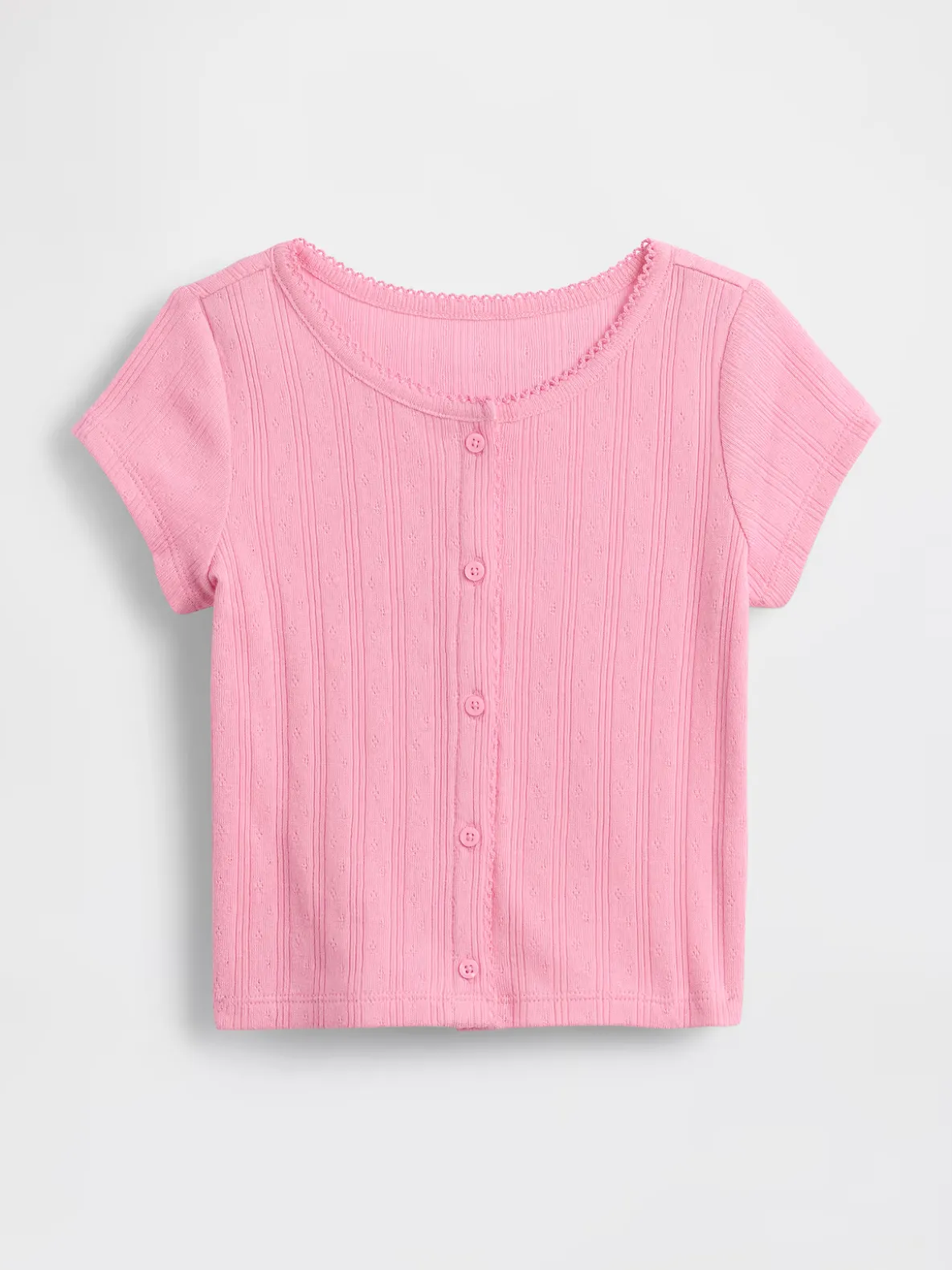 Baby & Toddler Pointelle Rib Top