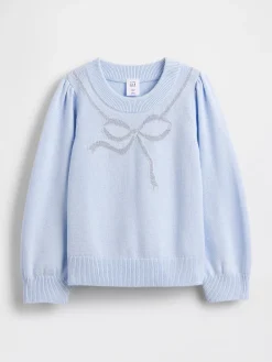 Baby & Toddler Puff-Sleeve Sweater
