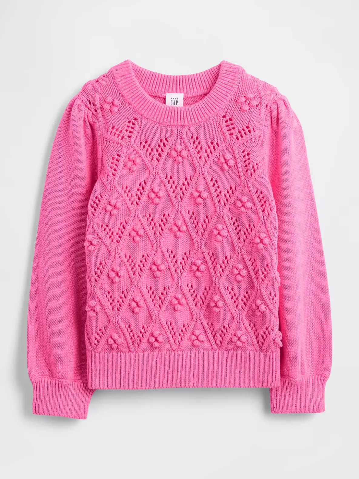 Baby & Toddler Puff-Sleeve Sweater
