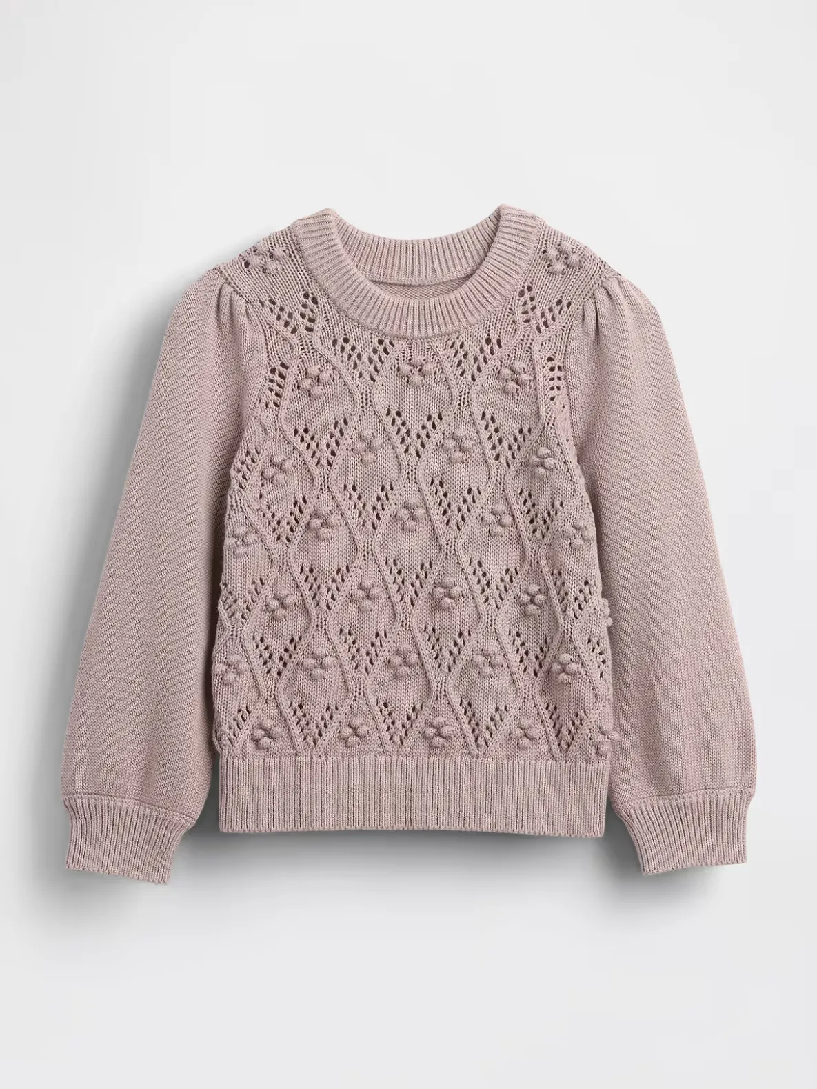 Baby & Toddler Puff-Sleeve Sweater