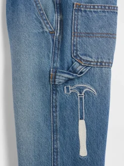 Baby & Toddler Pull-On Baggy Cargo Jeans