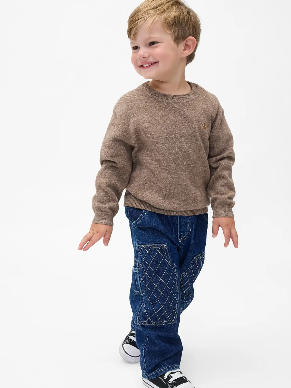 Baby & Toddler Pull-On Baggy Carpenter Jeans