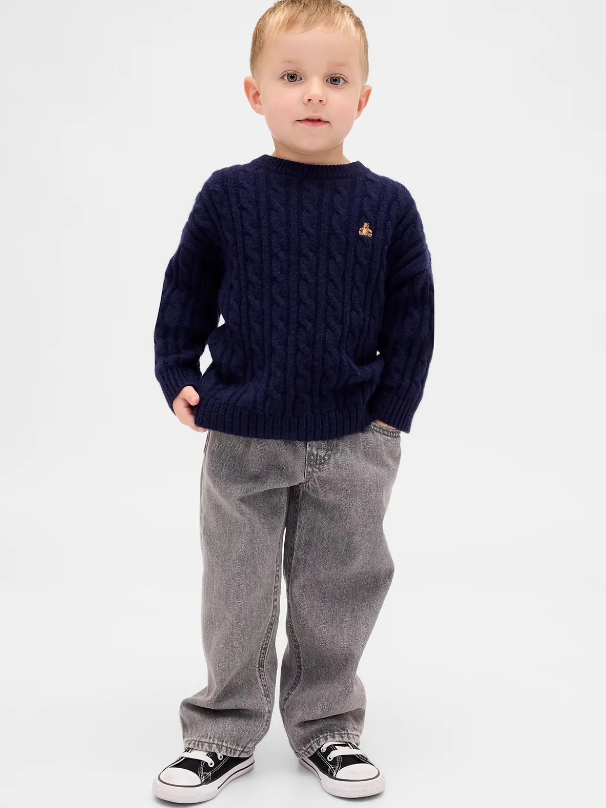 Baby & Toddler Pull-On Baggy Jeans