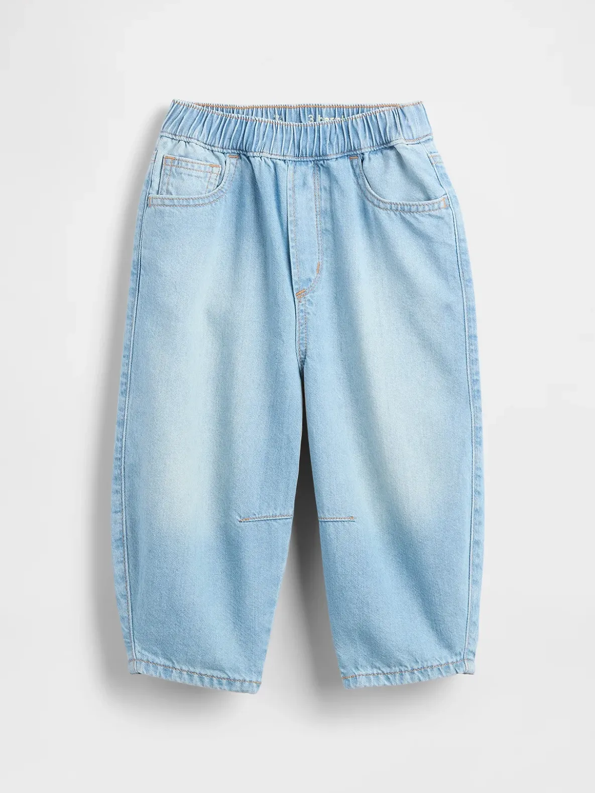 Baby & Toddler Pull-On Barrel Jeans