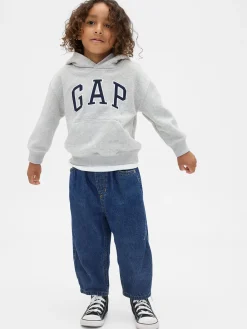 Baby & Toddler Pull-On Barrel Jeans