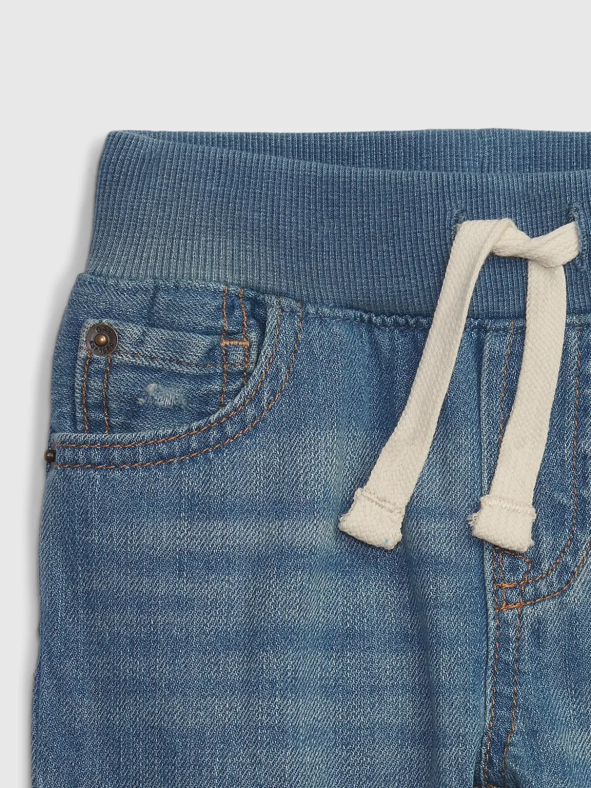 Baby & Toddler Pull-On Slim Jeans