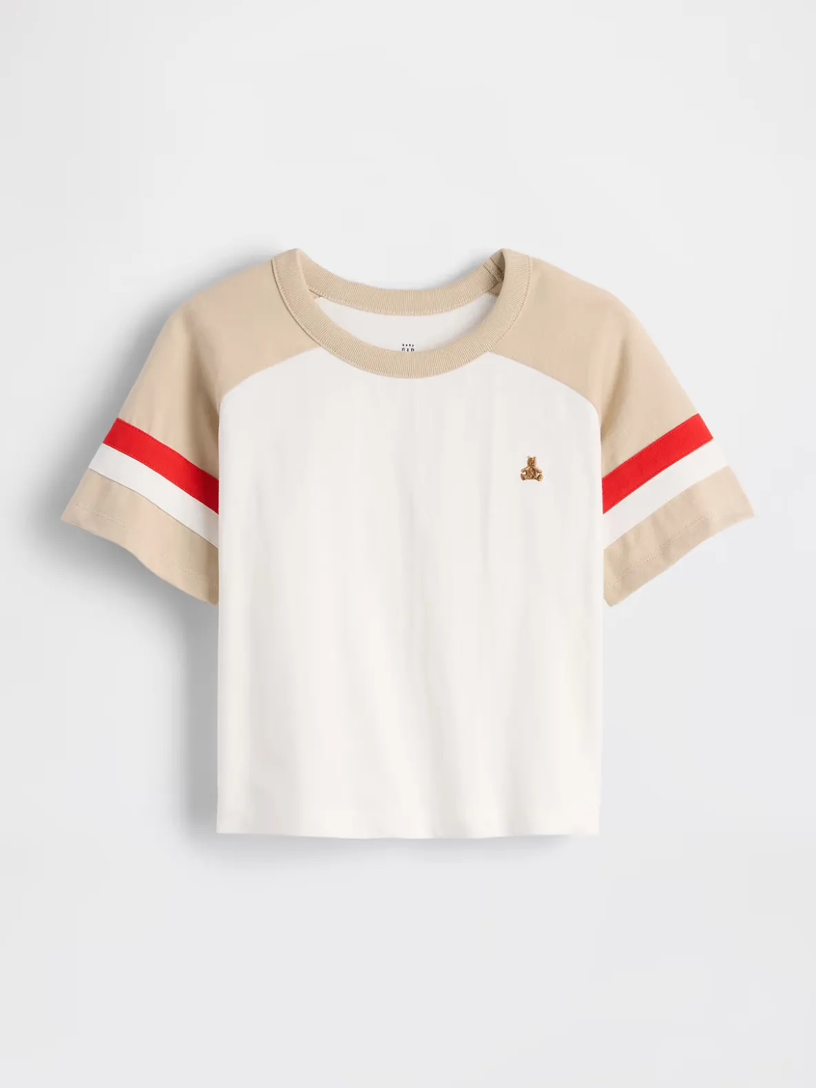 Baby & Toddler Raglan Football T-Shirt