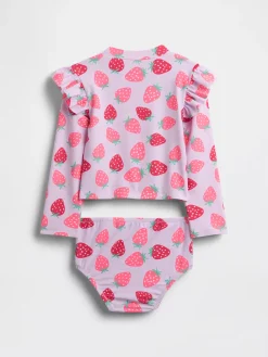 Baby & Toddler Rash Guard Swim Two-Piece