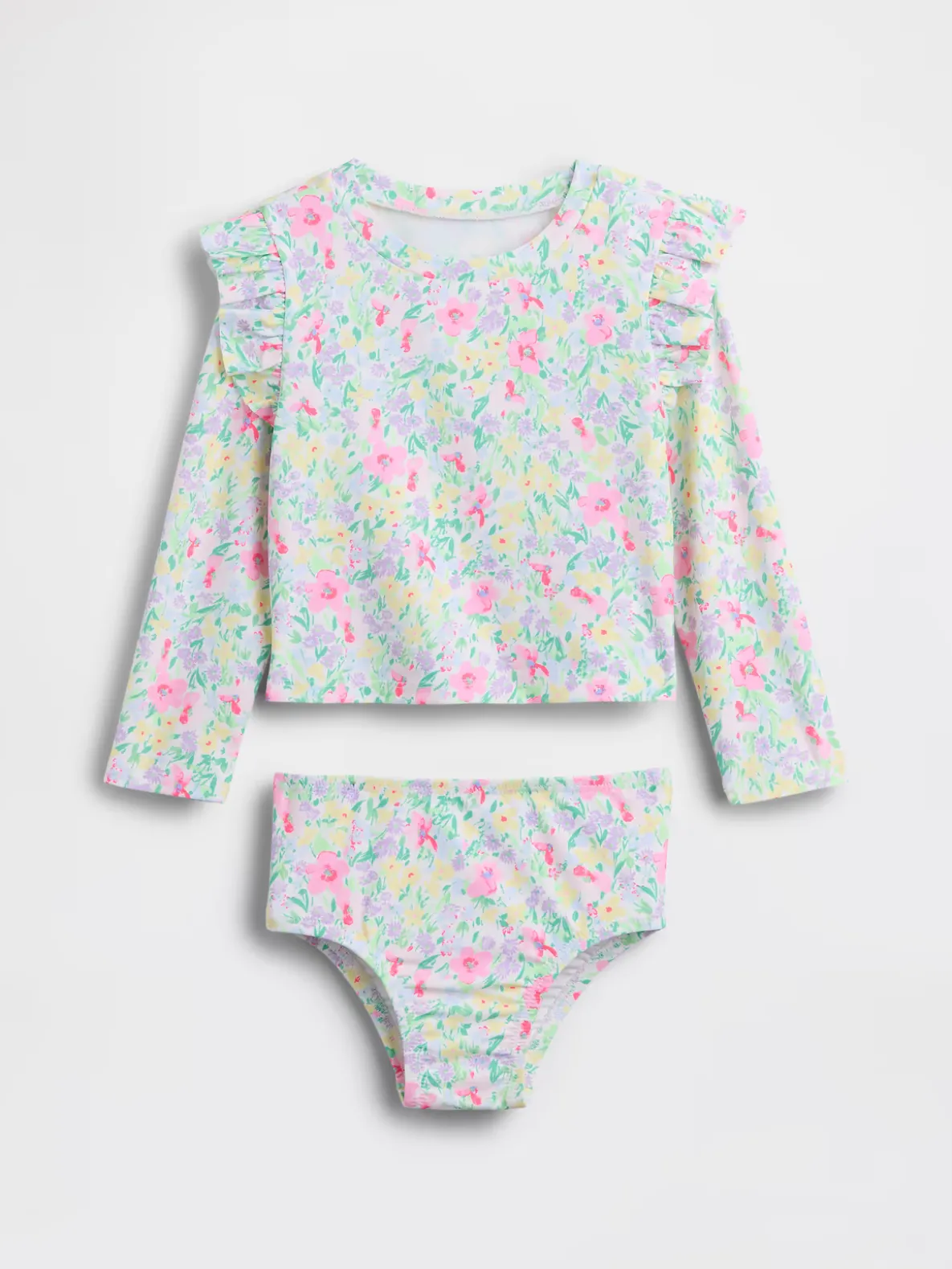 Baby & Toddler Rash Guard Swim Two-Piece