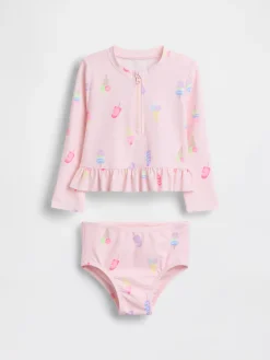 Baby & Toddler Rash Guard Swim Set