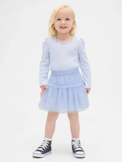 Baby & Toddler Rib & Tulle Outfit Set