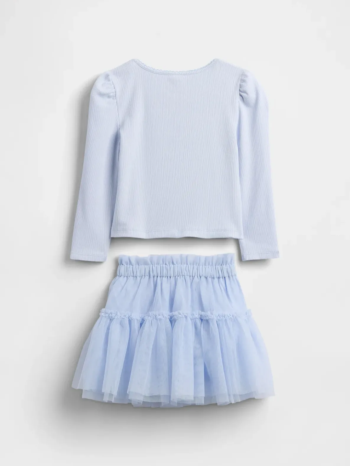 Baby & Toddler Rib & Tulle Outfit Set