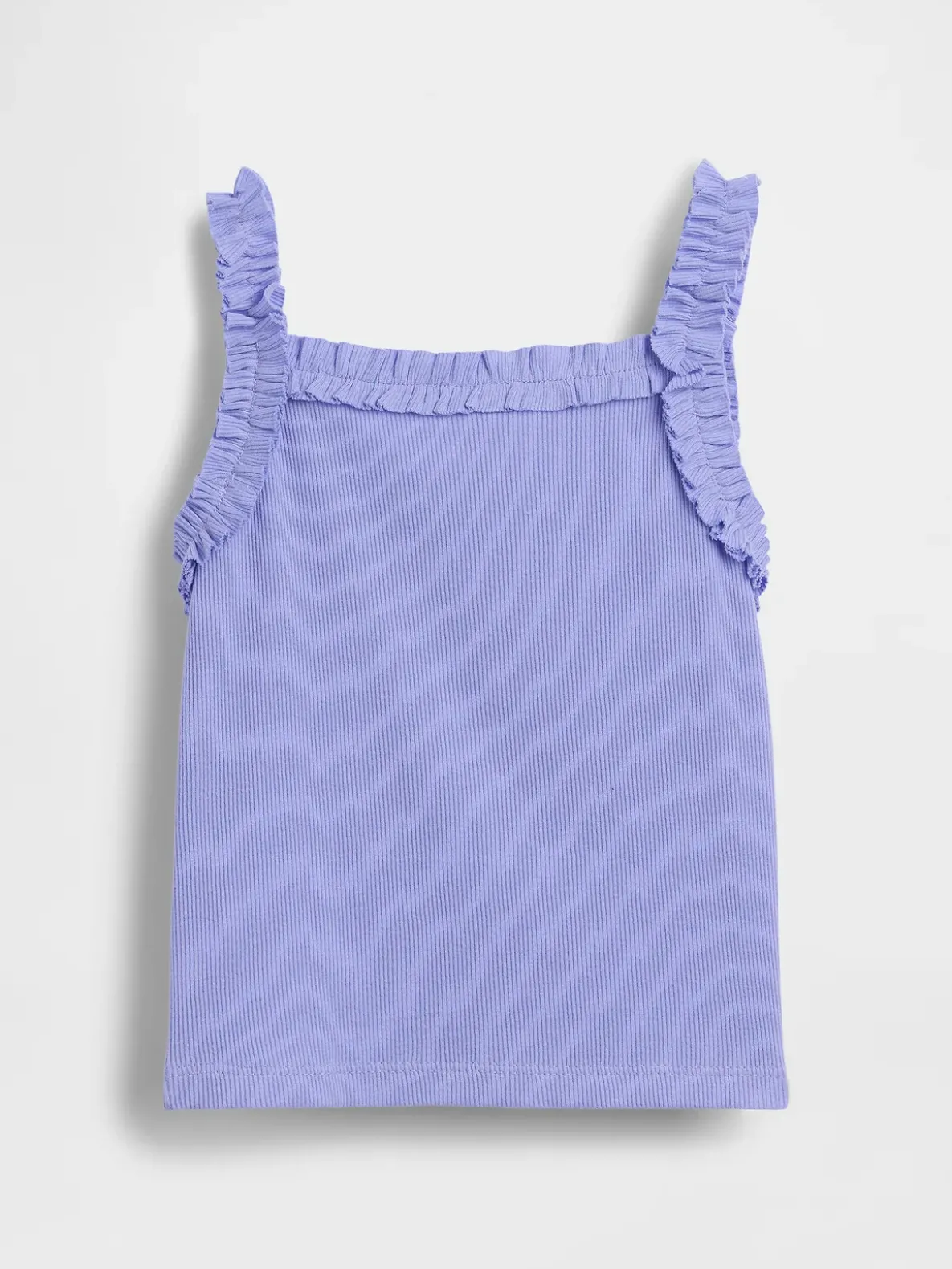 Baby & Toddler Rib Ruffle Apron Tank Top