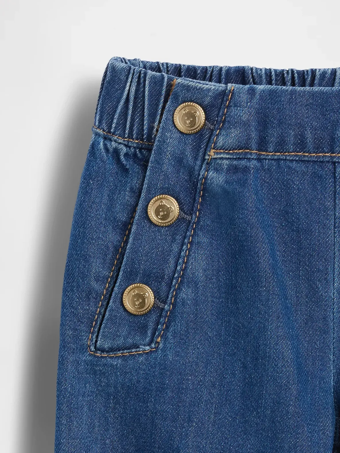 Baby & Toddler Sailor Pull-On Baggy Jeans