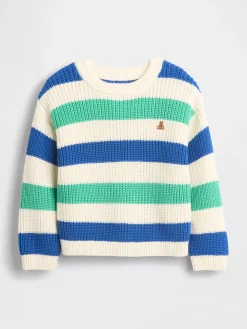 Baby & Toddler Shaker-Stitch Sweater