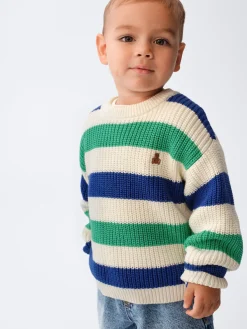 Baby & Toddler Shaker-Stitch Sweater