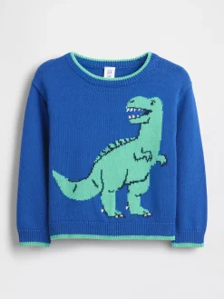 Baby & Toddler Shaker-Stitch Sweater