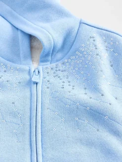 Baby & Toddler Sherpa-Lined Sequin Zip Hoodie