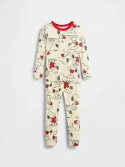 Baby & Toddler Snoopy Organic Brushed Cotton PJ Set