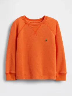 Baby & Toddler Textured Crewneck