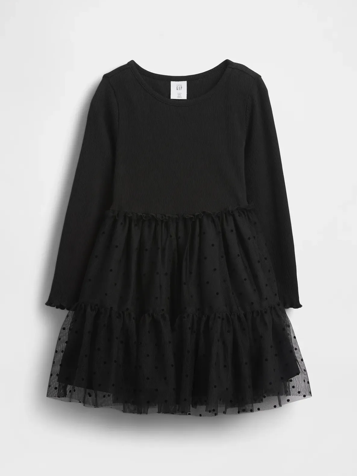 Baby & Toddler Tulle Mixed Media Dress