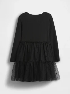 Baby & Toddler Tulle Mixed Media Dress