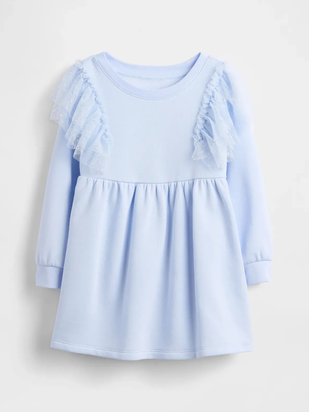 Baby & Toddler Tulle Sweatshirt Dress