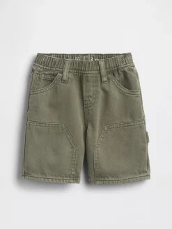 Baby & Toddler UltraSoft Denim Pull-On Carpenter Shorts