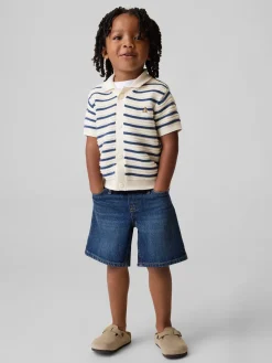 Baby & Toddler UltraSoft Denim Pull-On Baggy Shorts