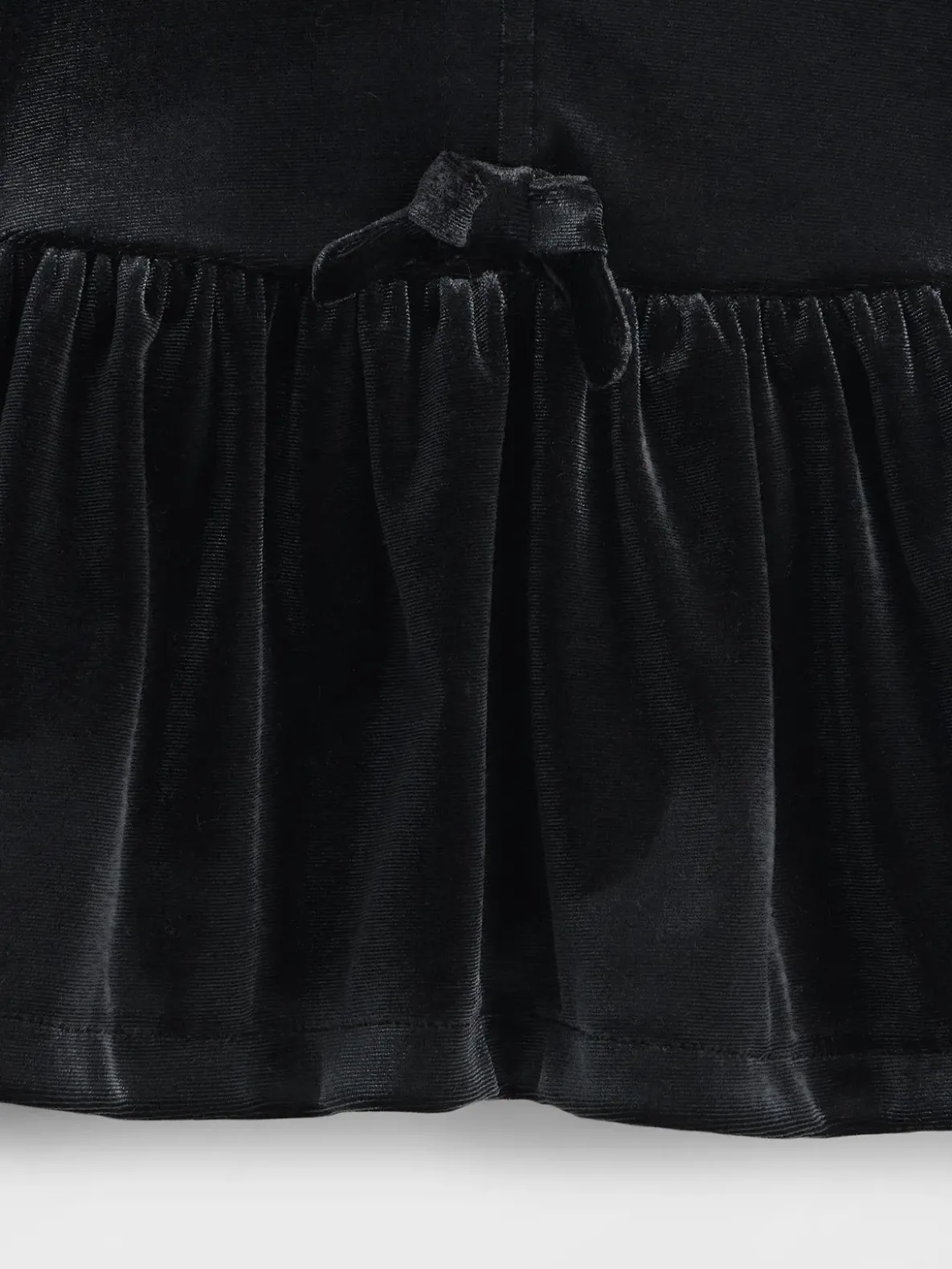 Baby & Toddler Velour Bow Top