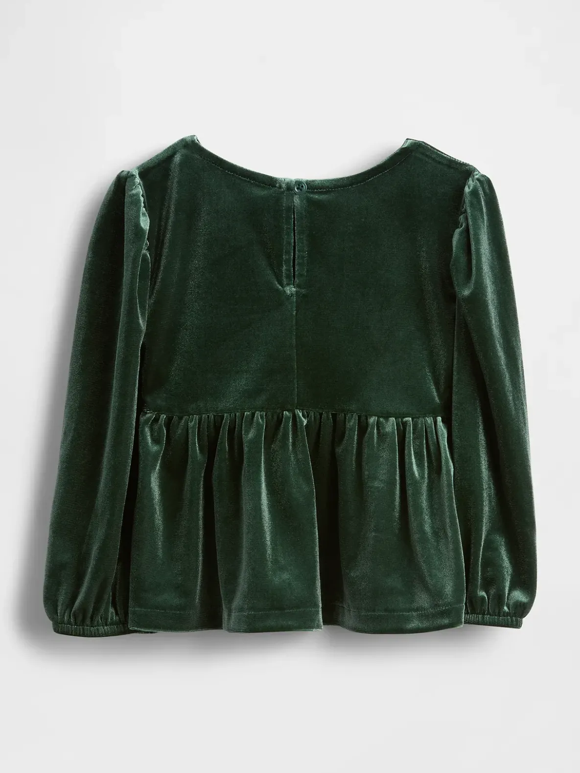 Baby & Toddler Velour Bow Top