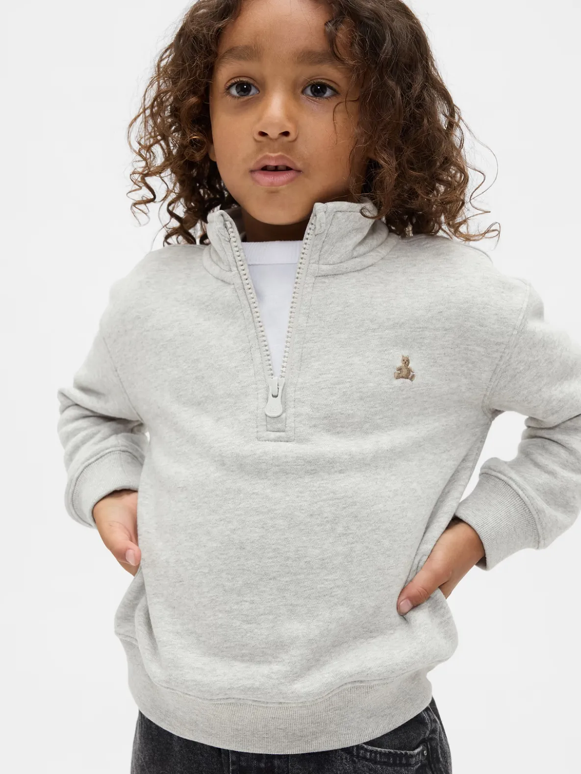 Baby & Toddler VintageSoft Quarter-Zip Pullover
