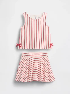 Baby & Toddler VintageSoft Bow Skort Set