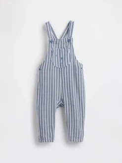 Baby Cotton-Gauze Brannan Bear Overalls