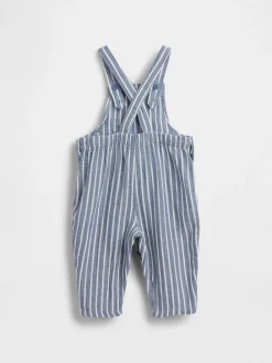 Baby Cotton-Gauze Brannan Bear Overalls