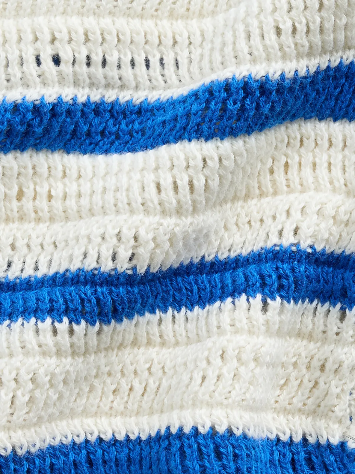 Baby Crochet Stripe Outfit Set