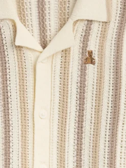 Baby Crochet Stripe Outfit Set