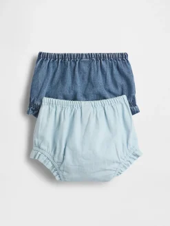 Baby Denim Bloomers (2-Pack)