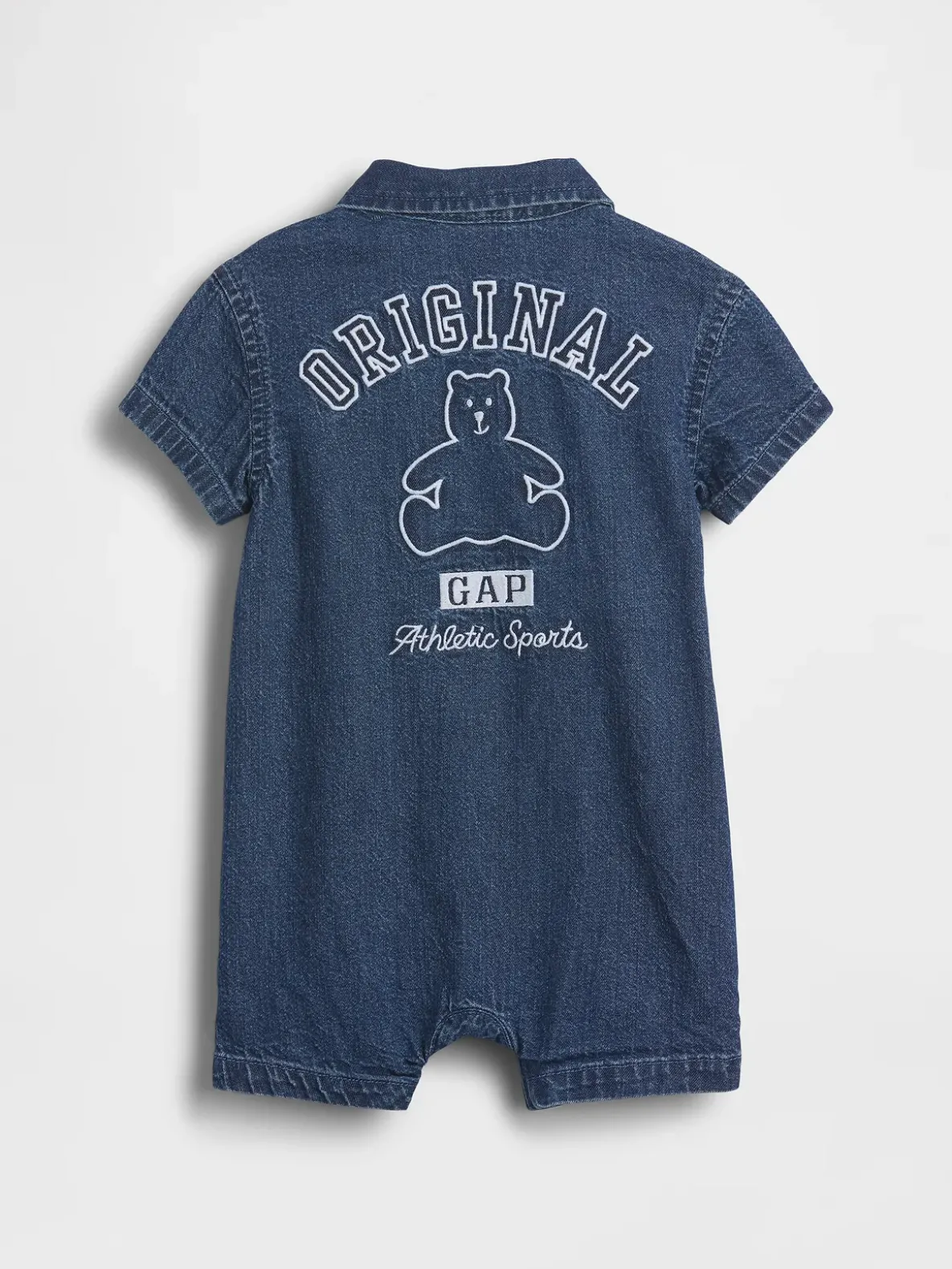 Baby Denim Gap Logo Shorty One-Piece