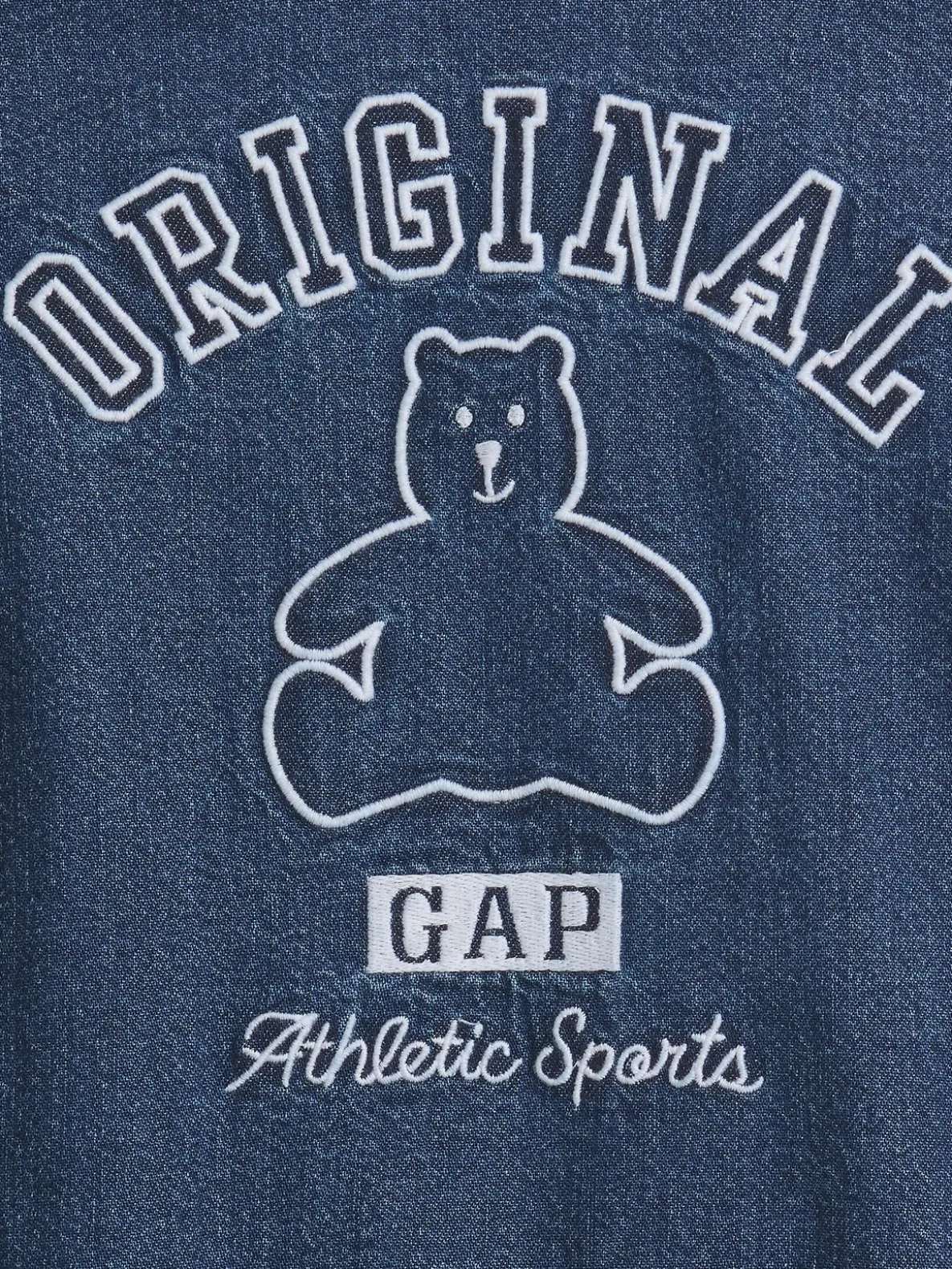 Baby Denim Gap Logo Shorty One-Piece