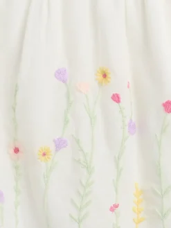 Baby Embroidered Floral Outfit Set