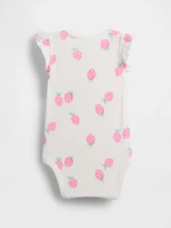 Baby First Favorites Flutter-Sleeve Bodysuit