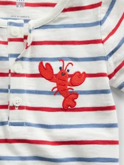 Baby First Favorites Henley Shorty One-Piece