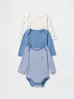 Baby First Favorites Organic Cotton Bodysuit (3-Pack)