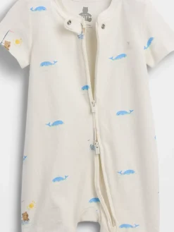 Baby First Favorites Organic Cotton Shorty One-Piece