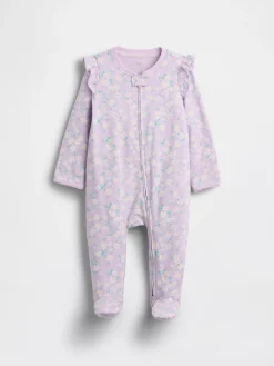 Baby First Favorites Organic Cotton Footed One-Piece