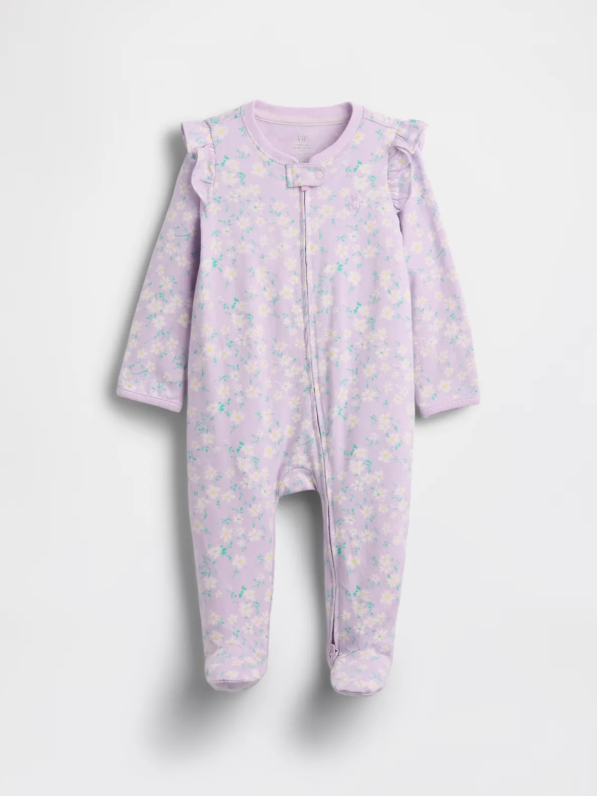 Baby First Favorites Organic Cotton Footed One-Piece