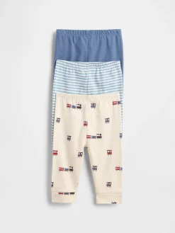 Baby First Favorites Organic Cotton Pull-On Pants (3-Pack)