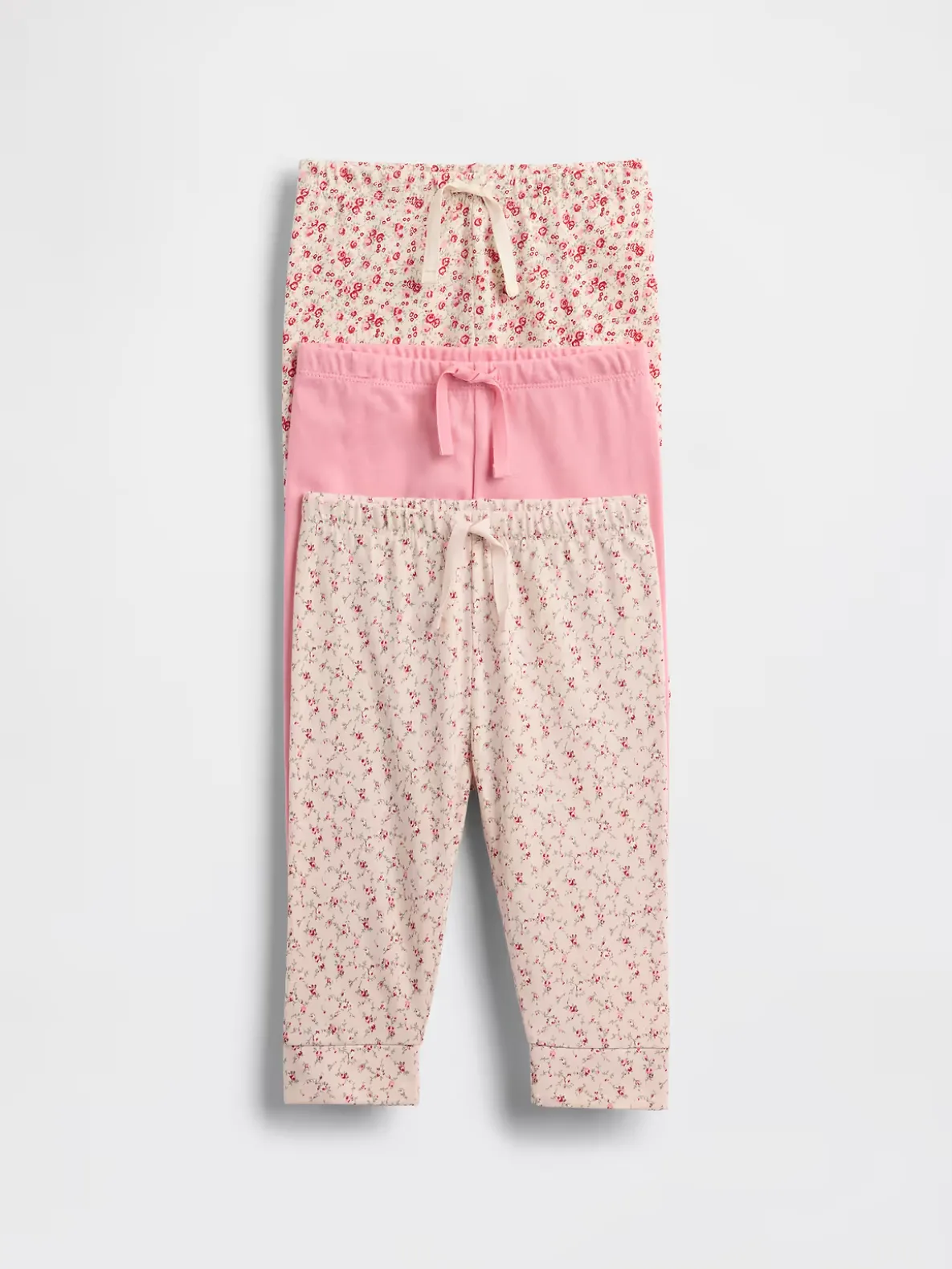 Baby First Favorites Organic Cotton Pull-On Pants (3-Pack)